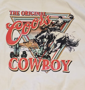 Coors Cowboy Graphic T-Shirt