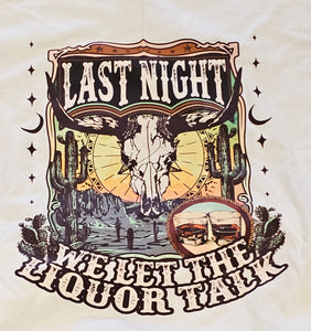 Last Night Graphic T-Shirt