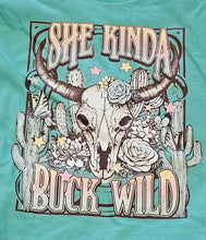 Load image into Gallery viewer, She Kinda Buck Wild Graphic T-Shirt