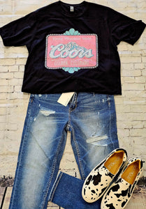 Coors Pink Graphic T-Shirt