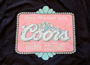 Coors Pink Graphic T-Shirt