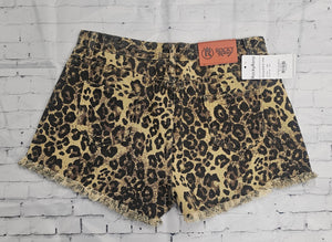Rocky Roxy Leopard Print Shorts