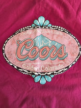 Load image into Gallery viewer, Coors Pink Logo Graphic Tee