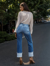 Load image into Gallery viewer, Mid-Rise Waist Jeans with Pockets