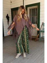 Load image into Gallery viewer, Showstopper Fringe Top - Mocha