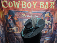 Load image into Gallery viewer, Black Designer Rancher Hat