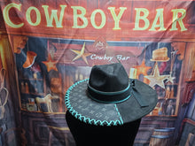Load image into Gallery viewer, Black Designer Rancher Hat