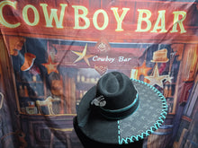 Load image into Gallery viewer, Black Designer Rancher Hat