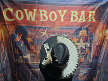 Load image into Gallery viewer, Black Designer Rancher Hat