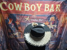 Load image into Gallery viewer, Black Designer Rancher Hat