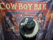 Load image into Gallery viewer, Black Designer Rancher Hat