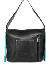 Load image into Gallery viewer, Montana West Embroidered Fringe Embroidered Concealed Carry Hobo