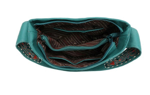 Montana West Embroidered Fringe Embroidered Concealed Carry Hobo