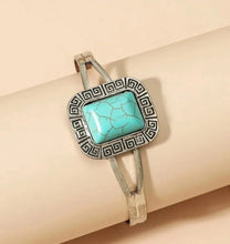 Load image into Gallery viewer, Turquoise Cuff Bangle