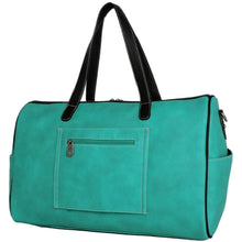 Load image into Gallery viewer, Montana West Concho Collection Weekender Bag