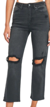 Load image into Gallery viewer, JBD Asia High Rise Cropped Jeans Black