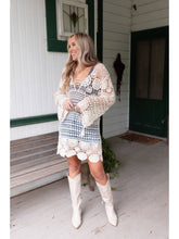 Load image into Gallery viewer, Three Birds Nest St Barths Crochet Tunic - White One Size