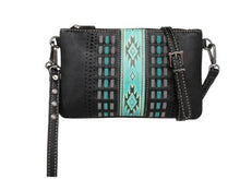 Load image into Gallery viewer, Montana West Aztec Embossed Collection Clutch/Crossbody