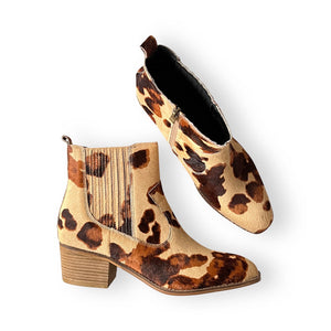 Corkys Charming Cow Hide Bootie