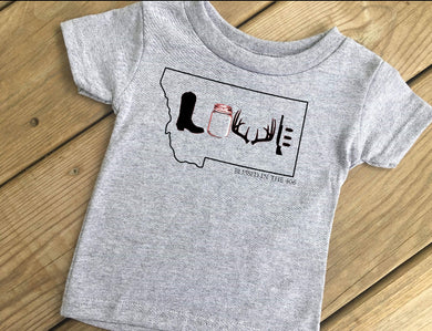 Toddler Montana Love Shirt