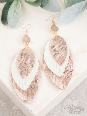 Nothing Better Earring, Rose Gold