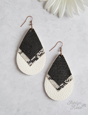 Chevron Teardrop Earrings 04415