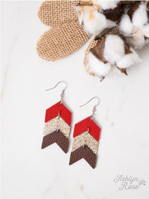 Go Your Own Way Arrow Earrings 04363