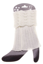 Load image into Gallery viewer, SOLID COLOR SHORT KNITTED BOOT CUFFS